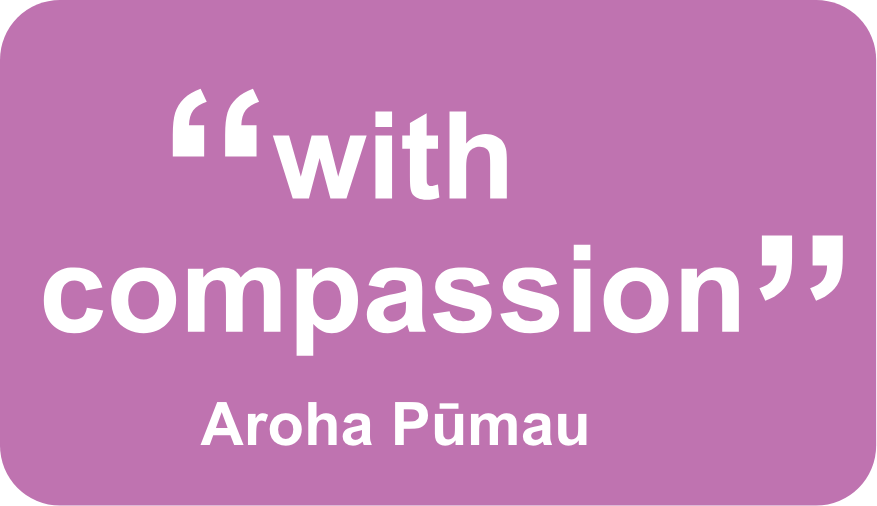with compassion